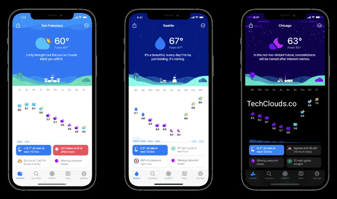 CARROT Weather: أفضل تطبيق الطقس