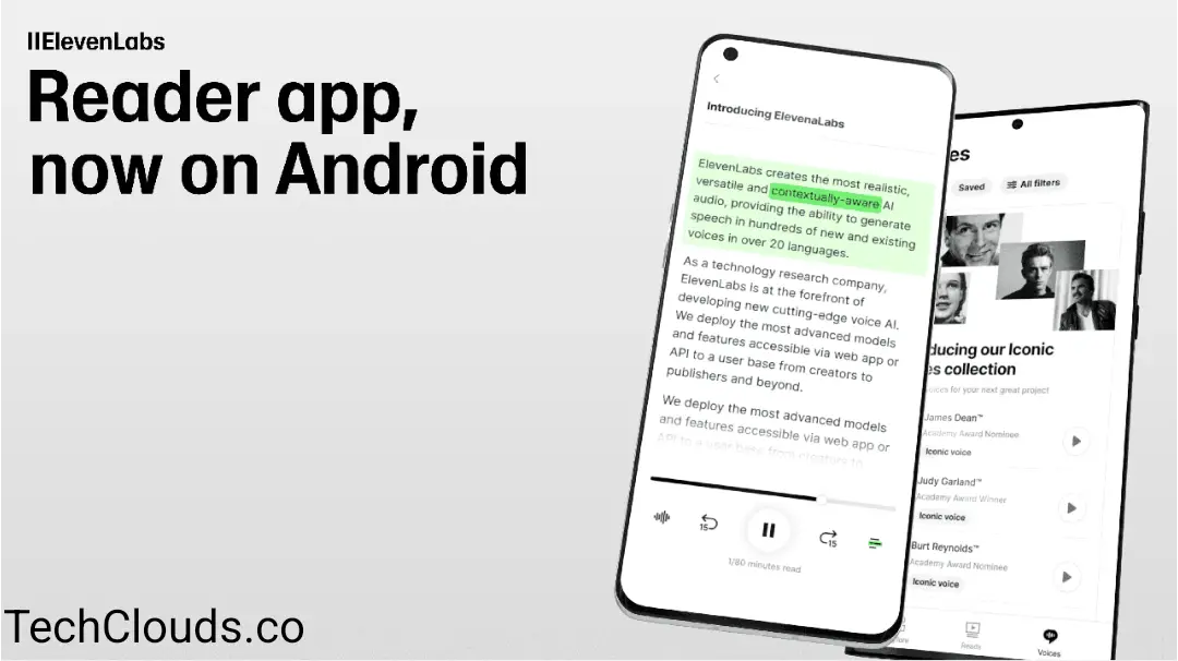 Reader by ElevenLabs: أفضل برنامج تحويل النص إلى صوت